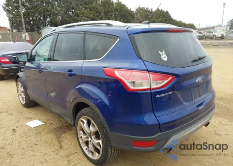 2013 Ford Escape Titanium из США, поврежденный, VIN 1FMCU9J91DUC29994